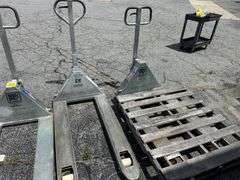 Six Pallet Jacks (some inoperable)