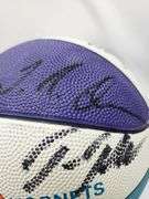 1990's Charlotte Hornets Team Signed Basketball