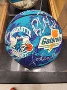 1995-1996 Charlotte Hornets Team Signed Ball