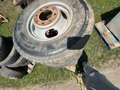 Lot of Assorted Truck Tires