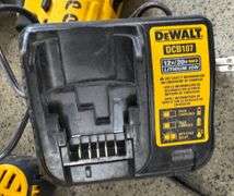 Two Dewalt 20V Max Cordless Tools With Charger And Bag