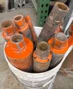 Bucket of Wet Cutting Core Bits, Various Sizes