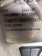 2008 Chevy C7500 Line Truck VIN# 1GBM7C1B88F417491