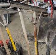 Grouping of Shovels, Shop Brooks Sqeegees and More