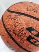 1990's UNC Tarheels Team Signed Basketball