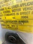 2004 Ford F350 XLT VIN# 1FDWF37P94EA47917