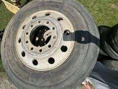 Lot of Assorted Truck Tires