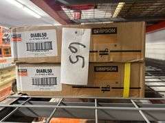 Two New Boxes of Simpson Drop-in Anchors, 1/2 inch (400 Total)