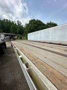 2000 Utility Strurdy Lite 48' Flatbed Trailer VIN# 1UYFS2485YA383408