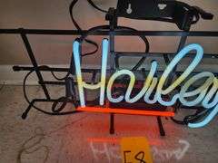 14"x26" Neon Harley Sign