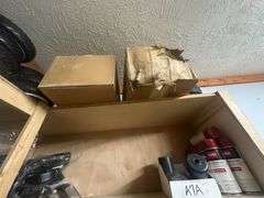 Lot of Racks of Mower Replacement Parts