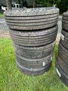 (4x) Clark 255/70R22.5 Tires
