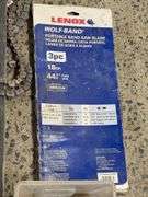 Chainsaw Bars, Chains, And Lenox Band Saw Blades