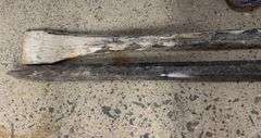 Grouping of Pry Bars and Sledge Hammer