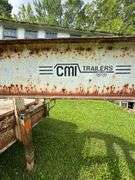 1990 White 26' Gooseneck Trailer