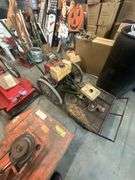 Lot of 4 Antique Lawn Mowers