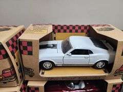 (4) Die Cast Classic Cars