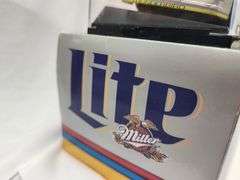 Rusty Wallace 1:24 Scale #2 Miller Die Cast Car In Display Case