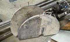 Hydraulic Wall Saw System with Eaton Vickers Controls, Blade Guards and Tracks