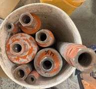 Bucket of Wet Cutting Core Bits, Various Sizes