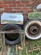 Lot of Agricultural Drawbars, PTO Shafts, & Manual Lift Links