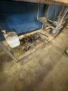 Air Compressor Spooler Work Bench w/ Contents