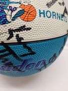 1990's Charlotte Hornets Team Signed Basketball