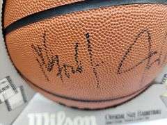 1990's UNC Tarheels Team Signed Basketball