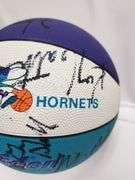 1990's Charlotte Hornets Team Signed Basketball