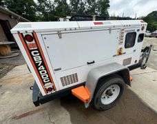 Diamond Products CB74DDC Diesel Hydraulic Power Pack on Trailer
