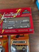 Grouping of 1:64 Scale Matchbox and Hot Wheel Die Cast Cars