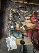 Lot of Assorted 110V Corded Power Tools