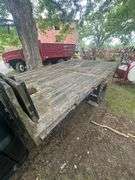 1970 Ford 350 Custom 12' Flatbed, Black Truck VIN# F85YLH57363