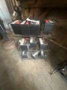 Lot of Various Replacement Small Engine Batteries