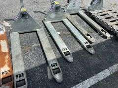 Six Pallet Jacks (some inoperable)