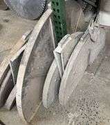 Hydraulic Wall Saw System with Eaton Vickers Controls, Blade Guards and Tracks