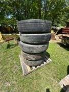 Lot of Assorted Truck Tires