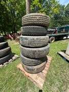 Lot of Assorted Truck Tires