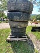 Lot of Assorted Truck Tires