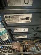 Wire Shop Rack w/ Contents & Wall Peg Storage Contents