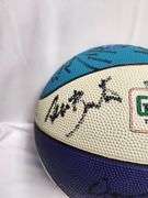 1990's Charlotte Hornets Team Signed Basketball