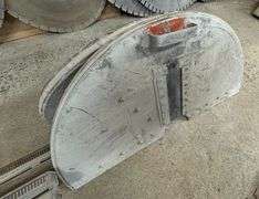Hydraulic Wall Saw System with Eaton Vickers Controls, Blade Guards and Tracks
