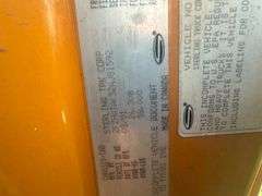 2001 Sterling Septic Truck V-2FZHATAK52AJ81592