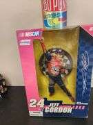 Nascar Action McFarlane Jeff Gordon 12" Figurine and Dupont Paint Can Die Cast