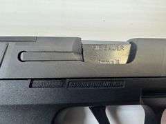 Sig Sauer, Model P365, Serial # 66B878263, Semi Auto, 9mm