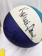 1990's Charlotte Hornets Team Signed Basketball