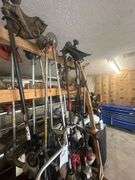Lot of Assorted Stihl Weed Eaters & String Trimmers for parts