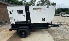 Generac Mobile Diesel Generator on Trailer, Model MDG75DF4