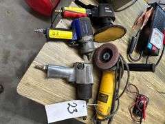 Compressed Air Impact Wrench and Grinder Lot