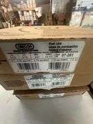 Lot of Cases 25 ft Coiled Fuel Line in Assorted Gauges